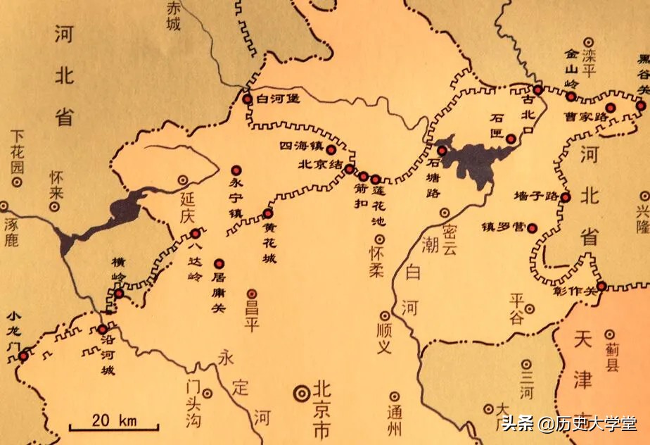 居庸关地形的特点是什么,居庸关战略位置