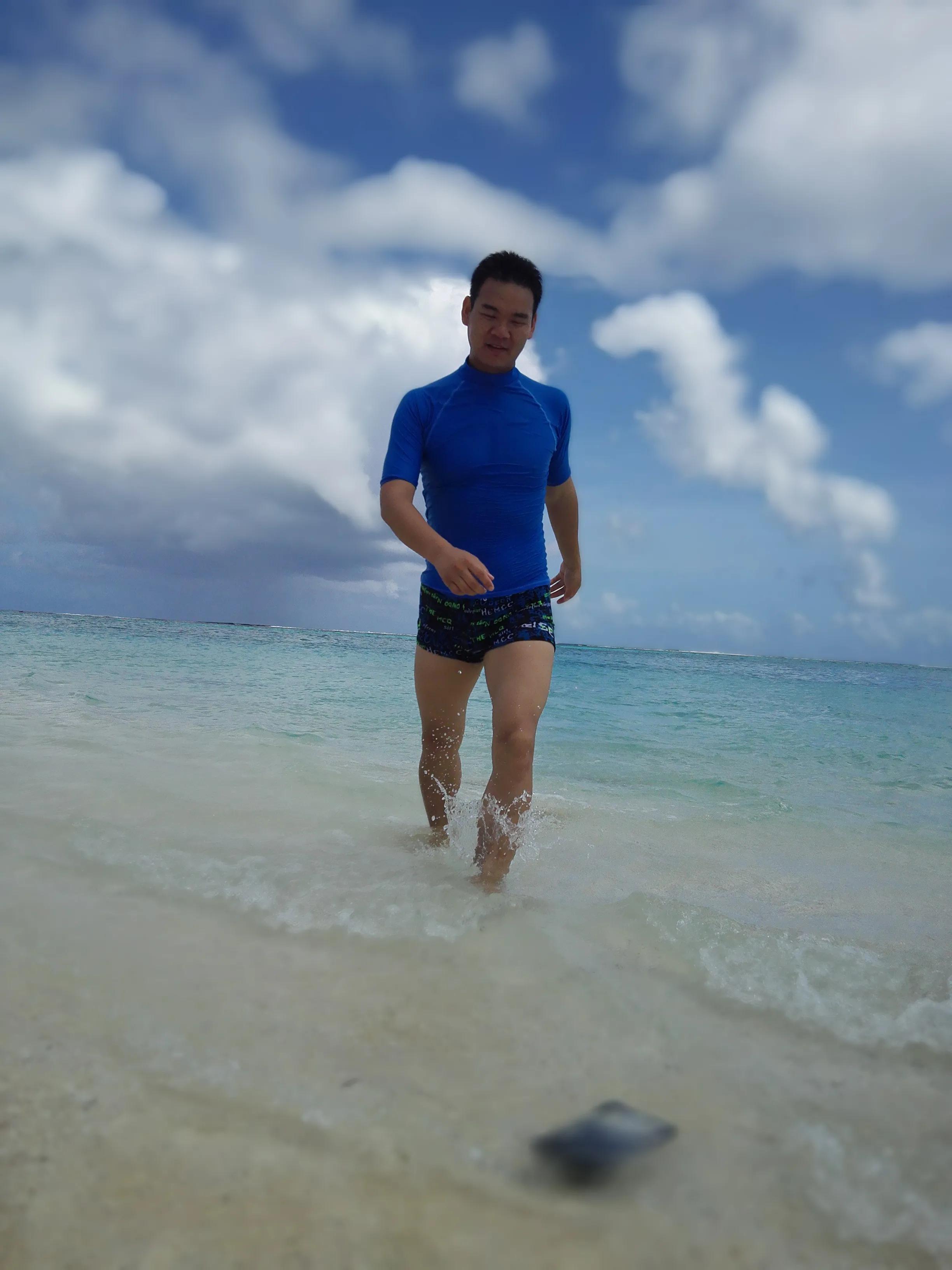 塞班水晶湾浮潜和军舰岛浮潜,塞班七彩海水