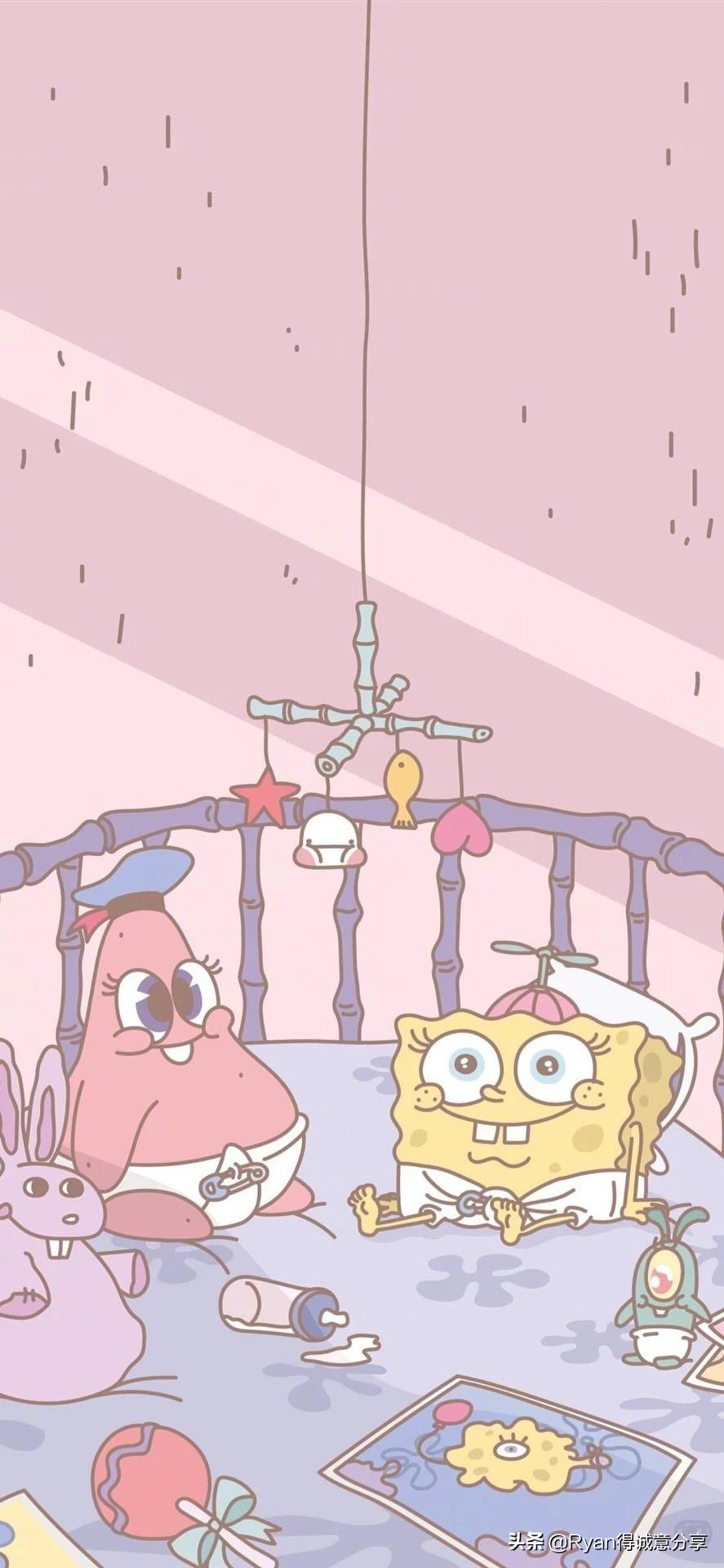 海绵宝宝詹韦连线壁纸,海绵宝宝壁纸桌面主题