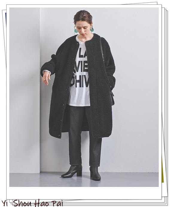 10款纯色系大衣的配色方案,5种颜色大衣25种日系look内搭