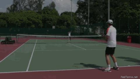 网球底线击球如何提高回球稳定性,网球底线击球训练视频