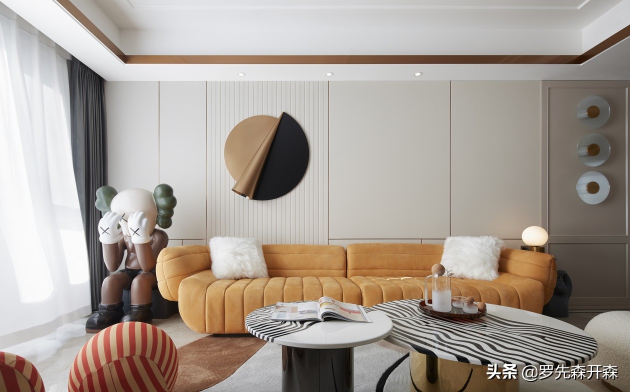 139平精装房装修改造设计效果图,138平米带精装修改造