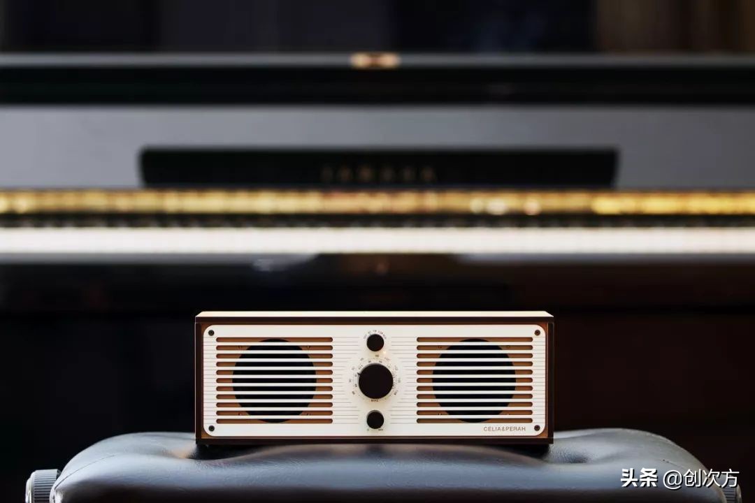 复古音响收音机二合一,木质diy收音机套装