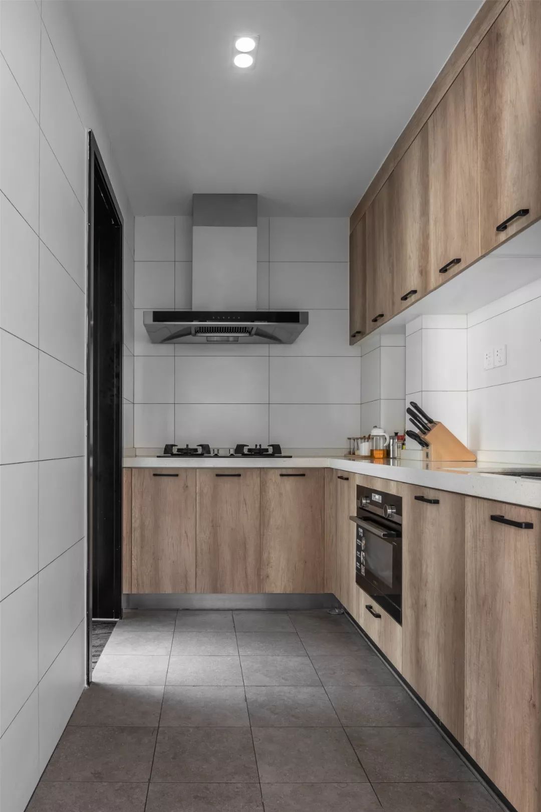 厨房橱柜门新中式款式和颜色,橱柜门颜色香芋色