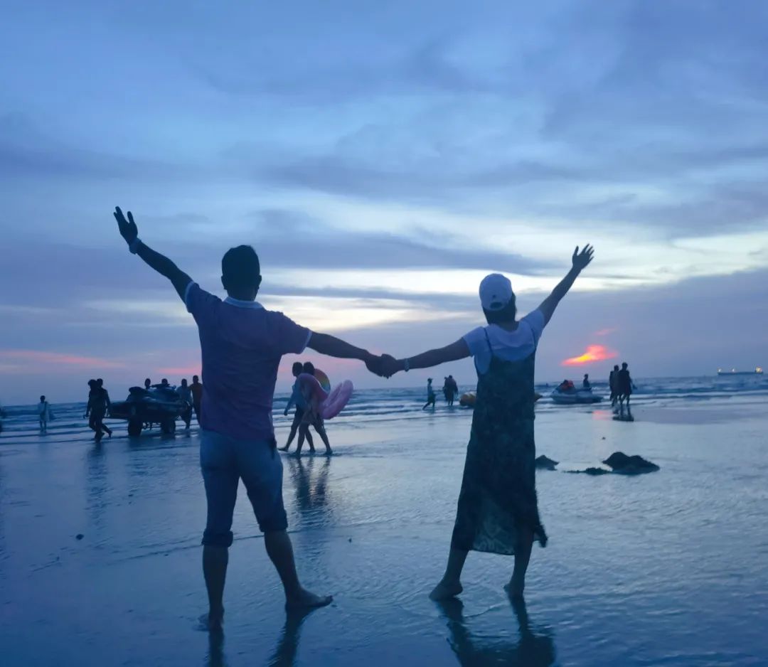 七月的晚霞好美,夏天六月的晚霞