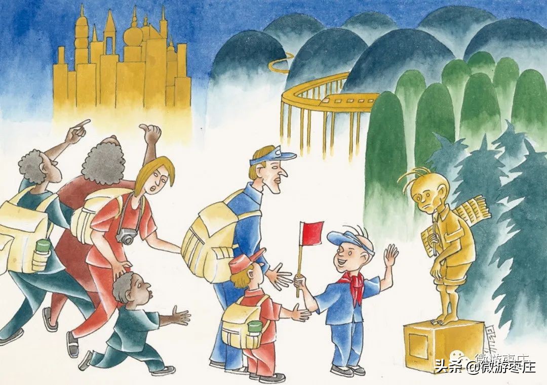 中国漫画界里有一位叫盖桂保的枣庄人