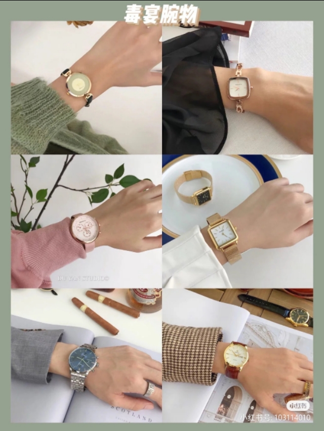 小众手表便宜又好看,高级感小众手表分享