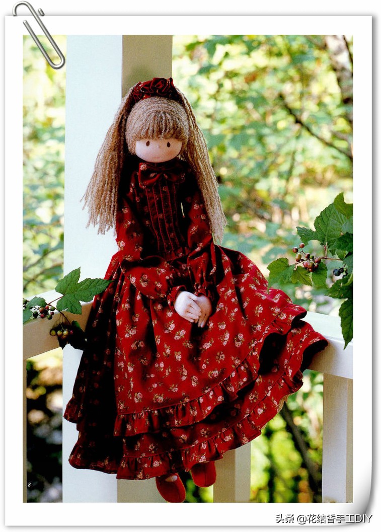 手工布娃娃玩偶古装,手工布娃娃玩偶针织幼儿园