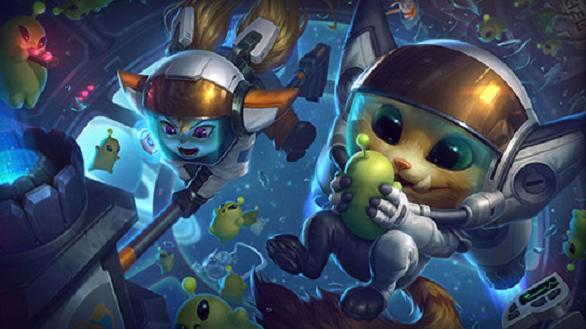 lol英雄纳尔,lol宇航员炫彩