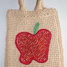 钩针包教程简单又好看,钩针编织教程经典四叶花淡雅清新