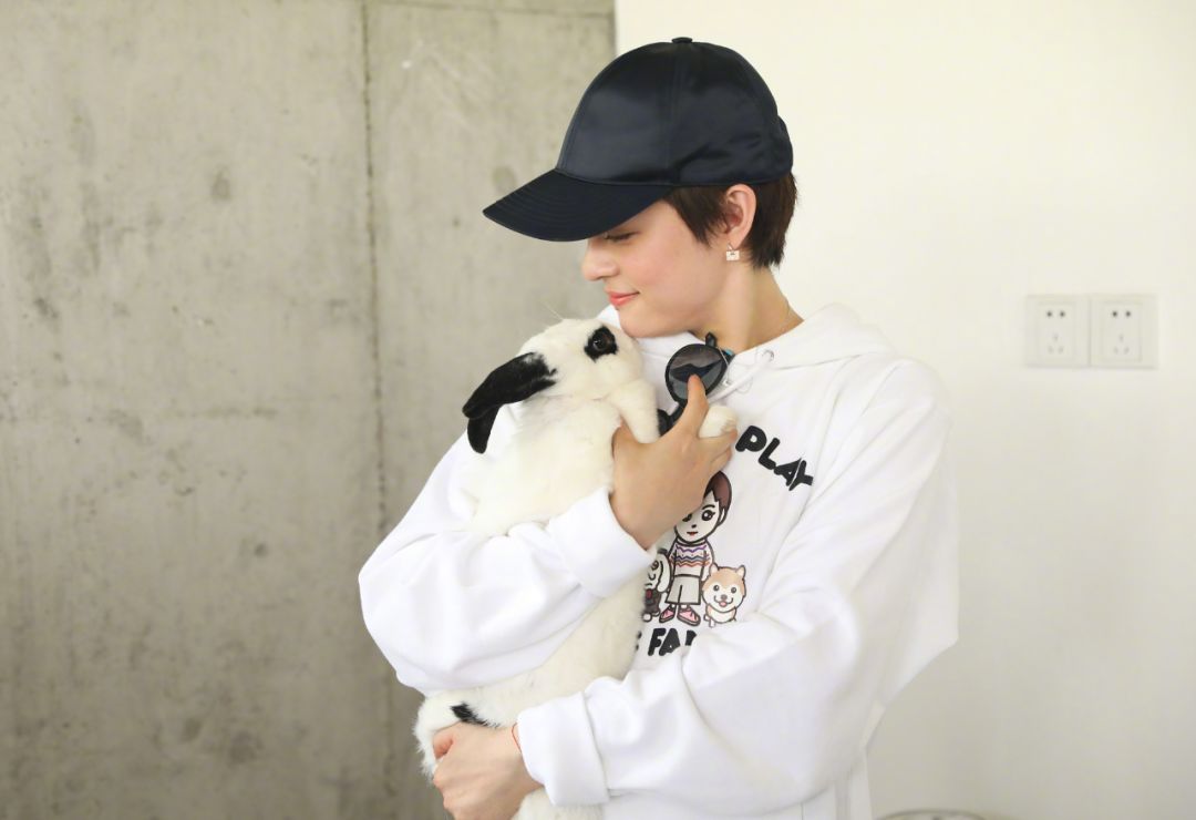 吴谨言模仿baby白头发,吴谨言与angelababy对比