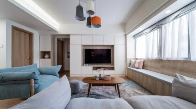 客厅不带阳台怎么设计好看,客厅半阳台设计