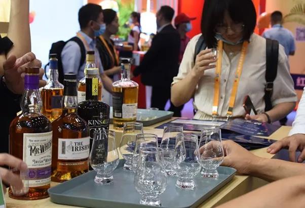 在消博会体验世界各地特色产品,爱尔兰威士忌爱威