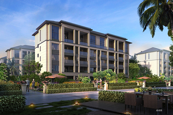 开维生态城的环境,低碳人居环境构建