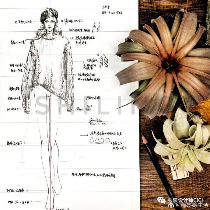 教你画衣服设计图,设计衣服手绘画简单教程整套