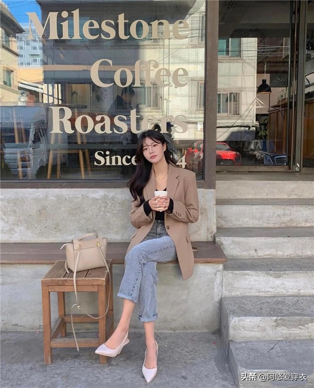 简单舒适的西装让你轻松穿出时尚,终于知道穿搭的重要性了