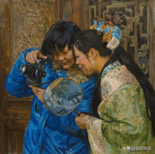 谁来超越他的油画？这浓郁的中国气息，居然是老外画的
