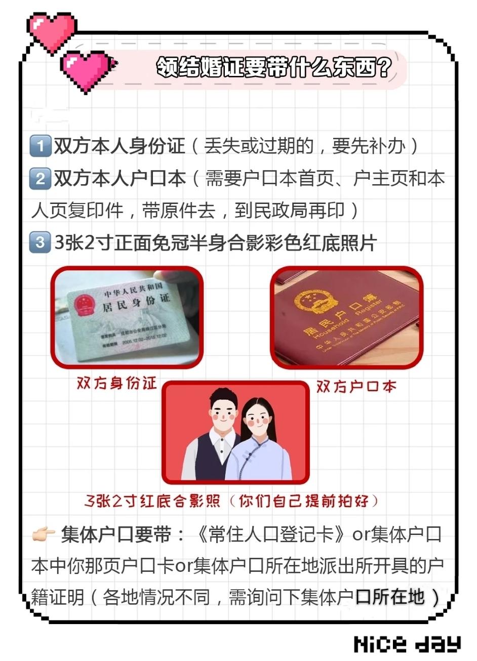 结婚领证流程及步骤,结婚领证必备流程图解大全