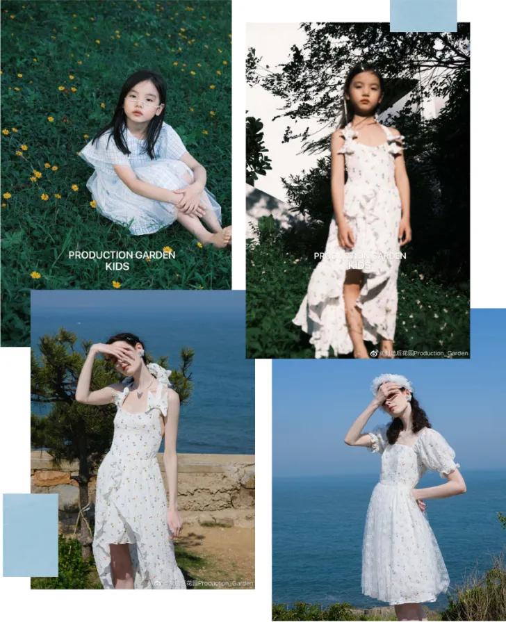 50条夏日连衣裙超美,pinkmoon夏日碎花连衣裙