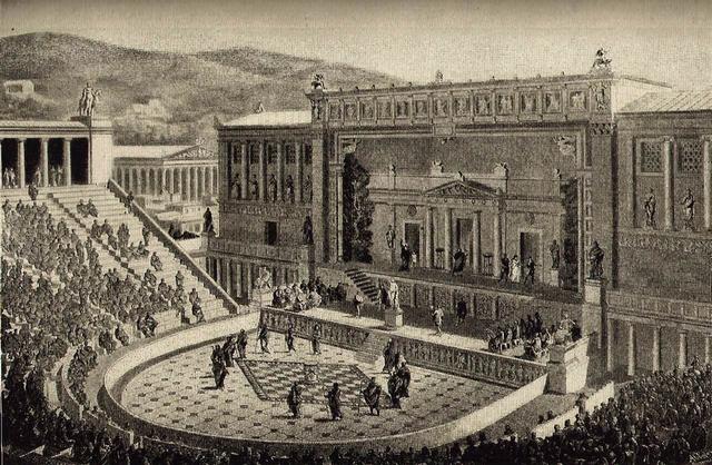 希腊雅典古老神话中的城市,古希腊城邦中最著名的是