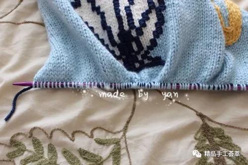 毛衣直接剪断后锁边方法,织毛衣中间出错了