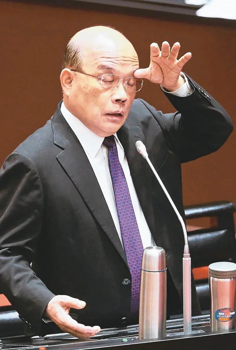 台湾新闻脸：苏贞昌，台湾民众最讨厌政客