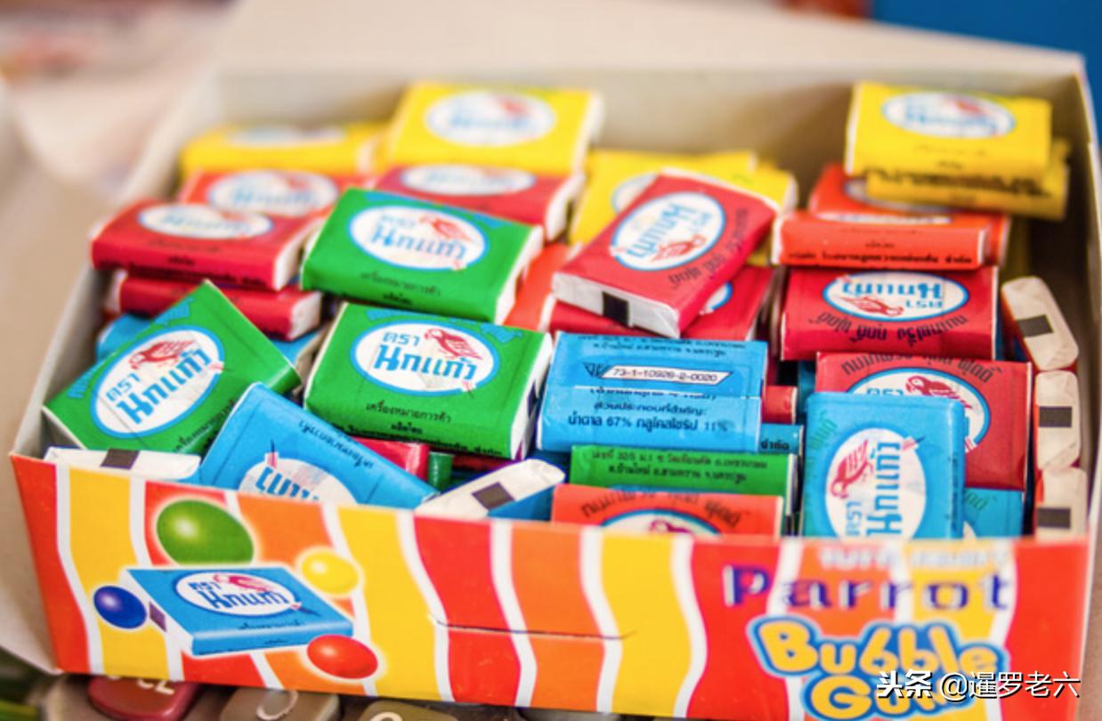 泰国零食像大米一样的,泰国漂亮的小零食