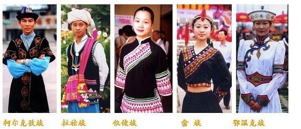 56个少数民族的服饰图片大全,56个少数民族在新年穿的传统服饰