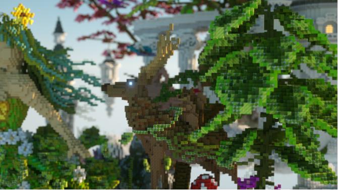 当《我的世界》玩家学会美颜化妆网友：这还能叫方块人？