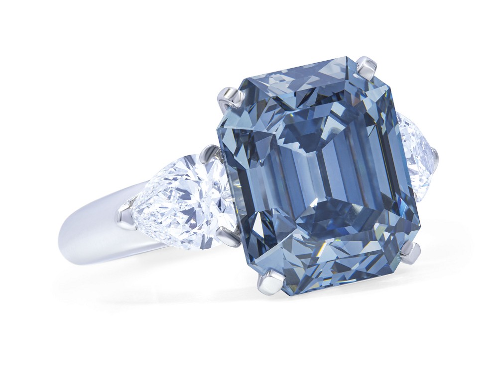 Christie’s日内瓦珠宝秋拍：7.03ct蓝钻，Cartier装饰艺术发带