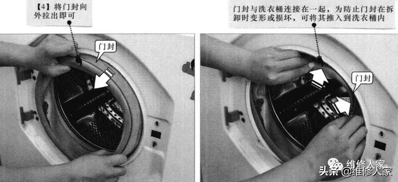 海尔滚筒式洗衣机怎么用,滚筒式洗衣机轴承怎么拆卸