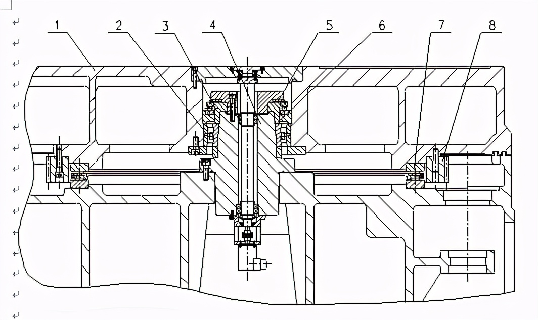 数控加工中心主轴结构,数控主轴结构