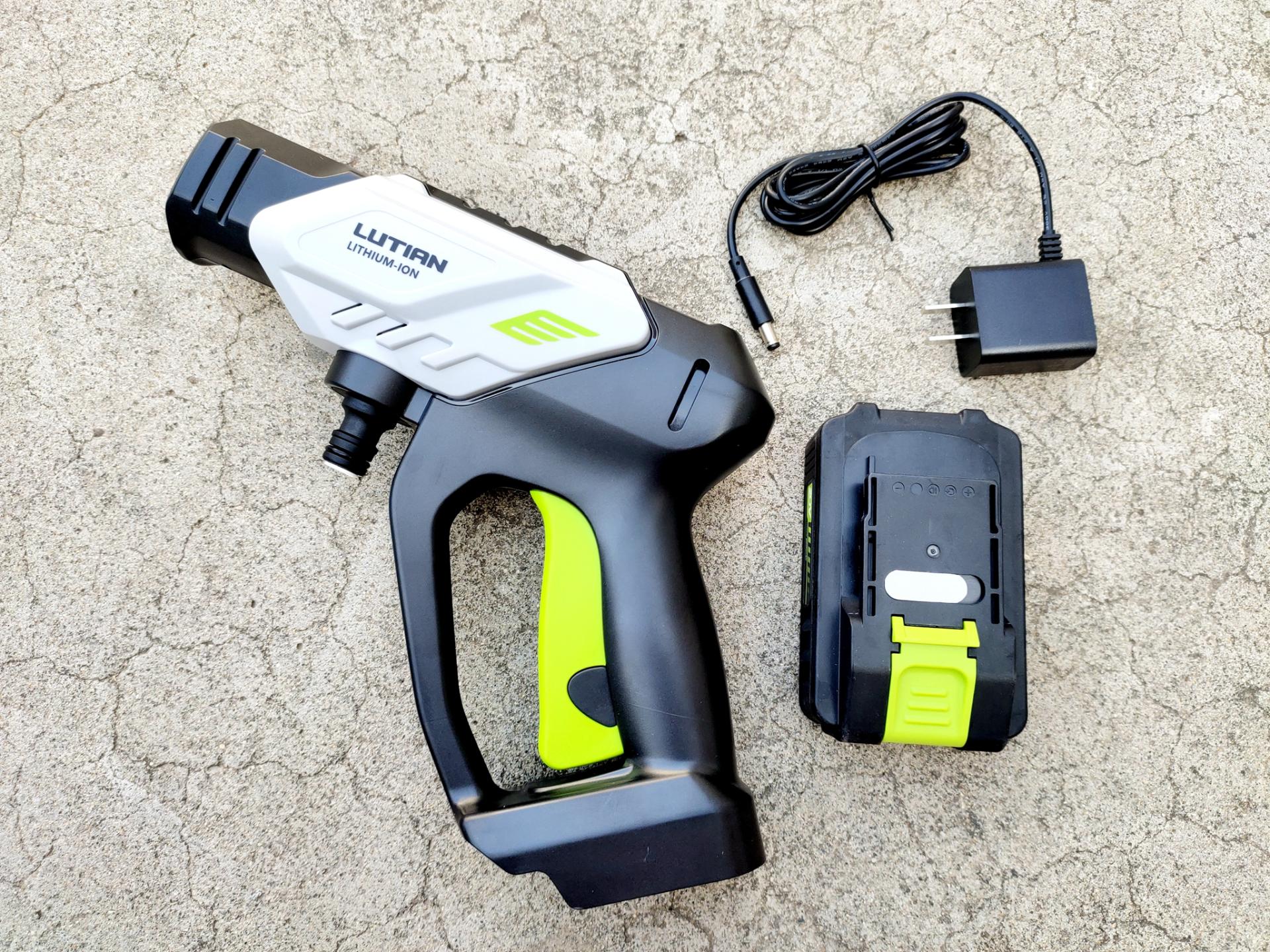 绿田沙漠之鹰锂电池洗车机评测,绿田沙漠之鹰40v锂电洗车机