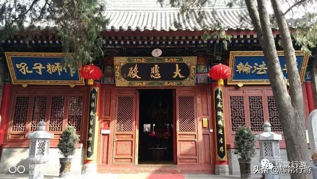 西安市东大街著名寺院卧龙寺,西安古寺青龙寺