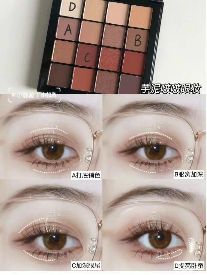 nyx眼影盘搭棕色衣服,nyx眼妆浓颜