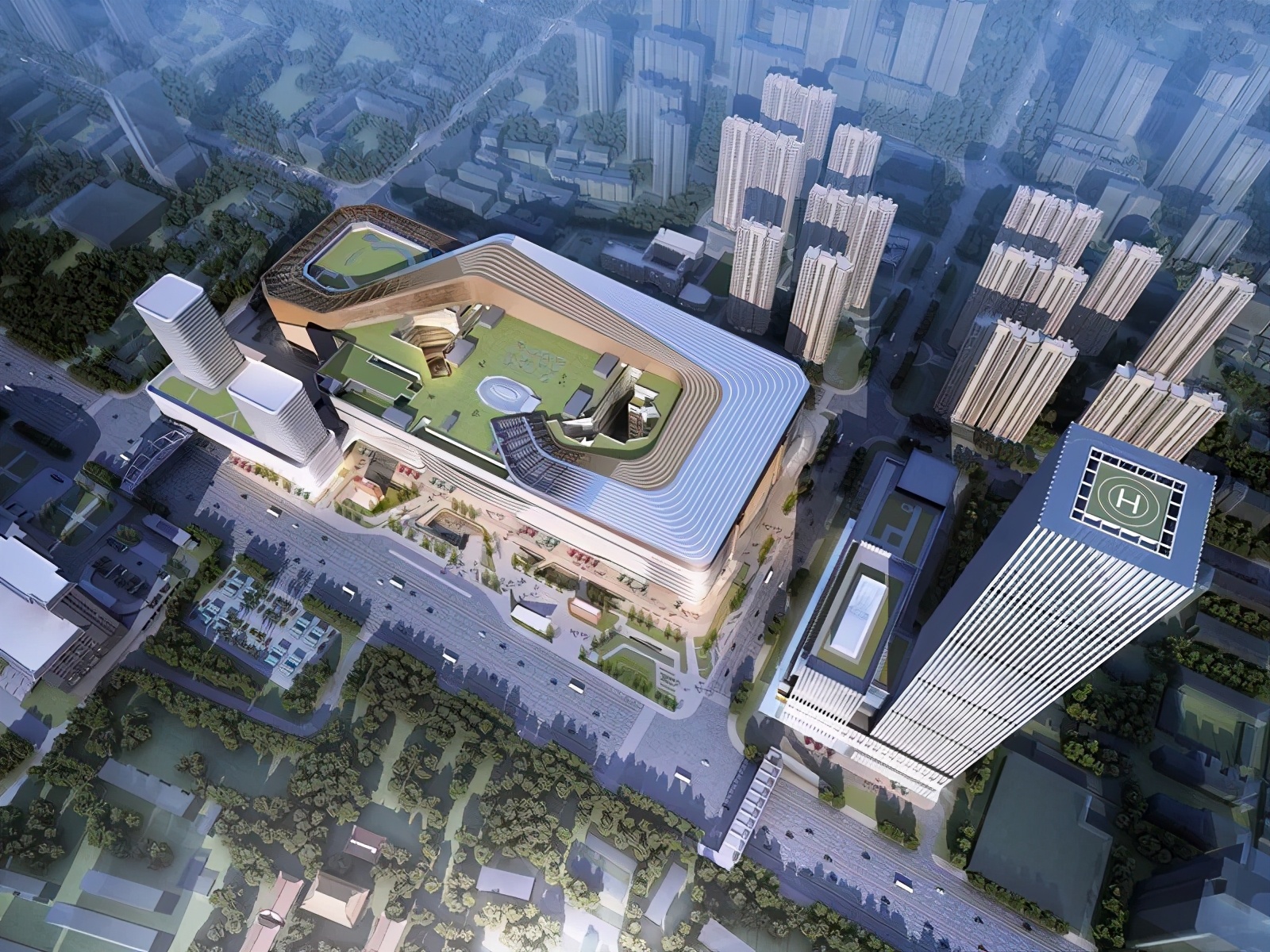 武汉即将开业的大悦城,武汉万象城大悦城和恒隆广场