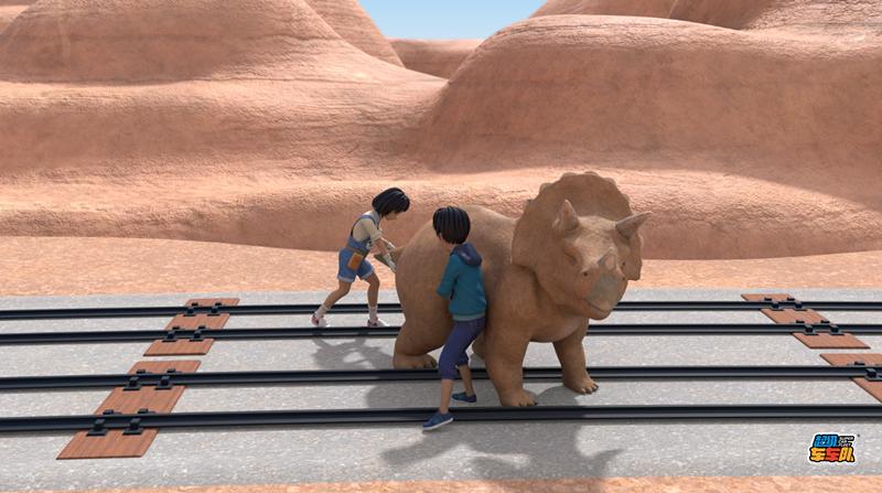 史前生物惊现卡卡山谷，《超级车车队》为何有恐龙？