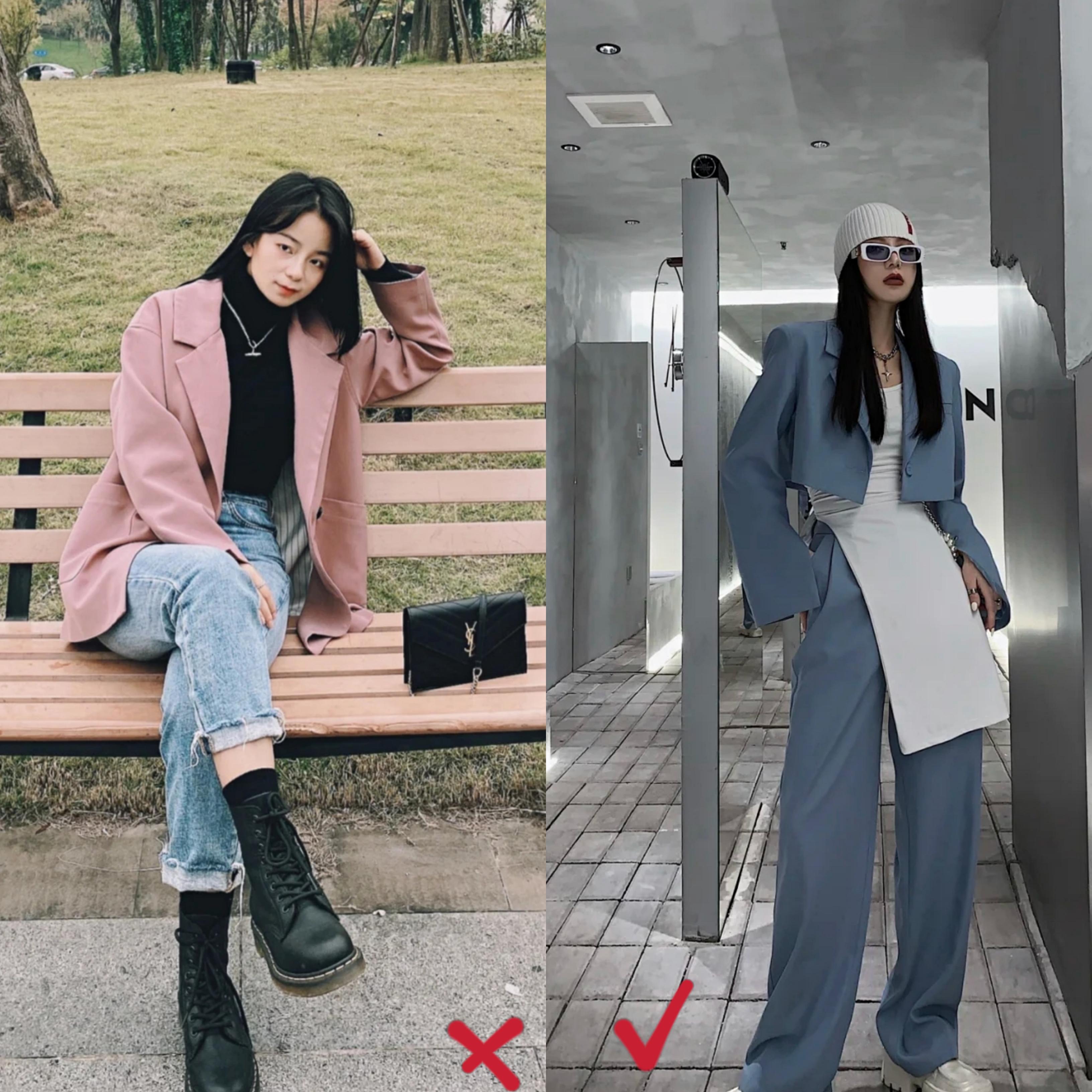 万茜帅气混剪,万茜黑色露脐装