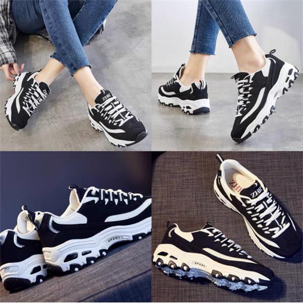 老爹鞋显瘦显脚小低跟高级感,网红潮流老爹鞋ins风新款增高休闲