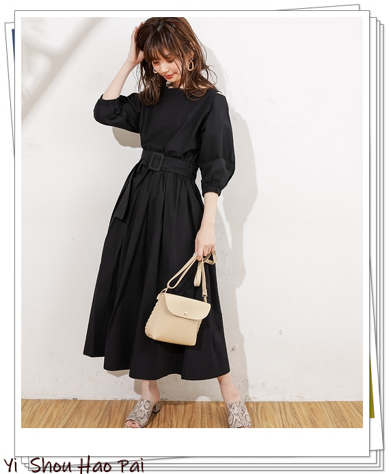 2023日本风格潮款连衣裙,黑色的连衣裙都有哪些款式