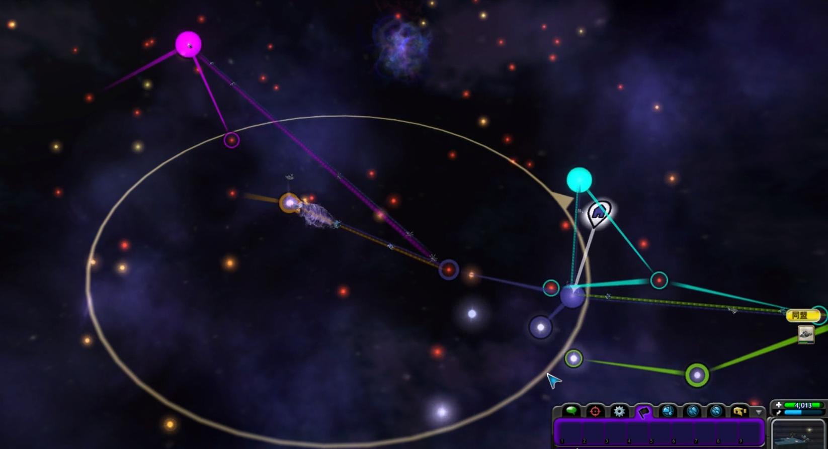 回顾经典游戏《孢子》从吞食到星空决战在美式进化掠夺中循环