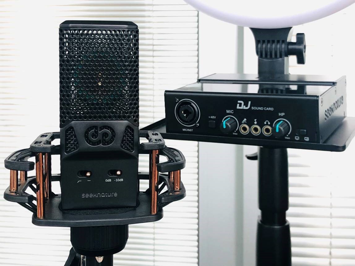 森然dj声卡设计,森然声卡调音师调音前后对比