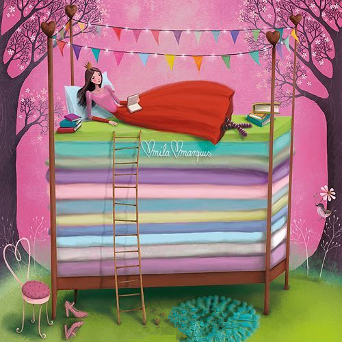 插画风手绘墙面,墙绘插画艺术