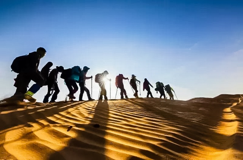 2022库布齐沙漠比赛时间,库布齐沙漠徒步全部视频