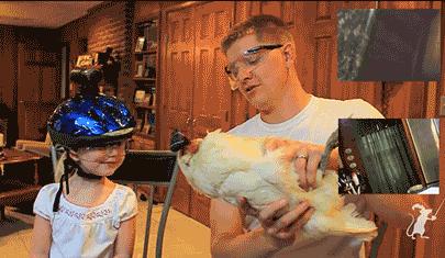 拿鸡当摄像机,拿鸡当摄像头