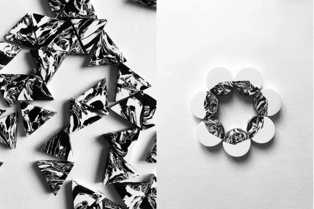 蚊香仿珍珠耳环,仿制蚊香耳环