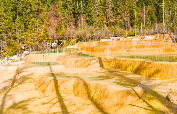 九寨沟最美的一处景点,九寨沟风景区好山好水好风光
