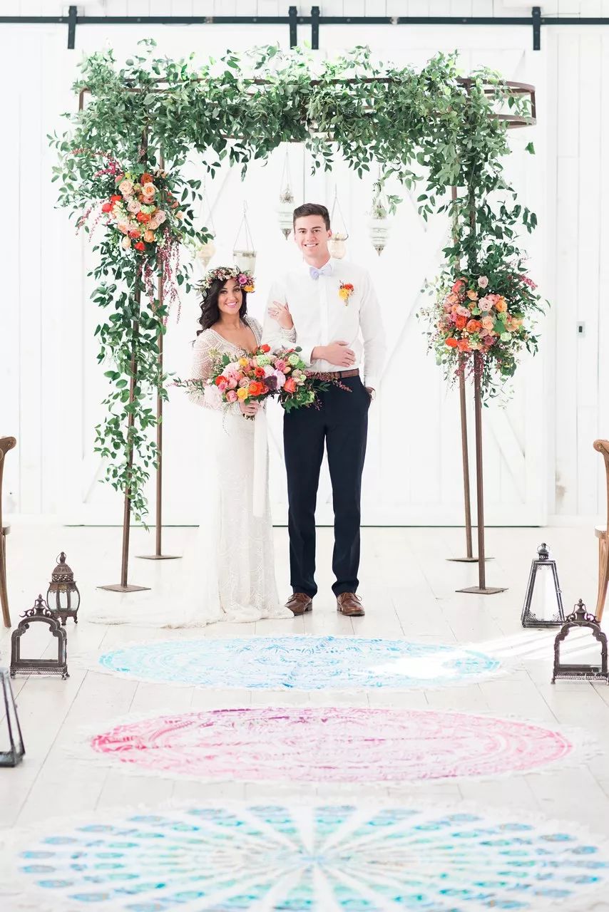 婚礼色彩风格,室内婚礼颜色搭配