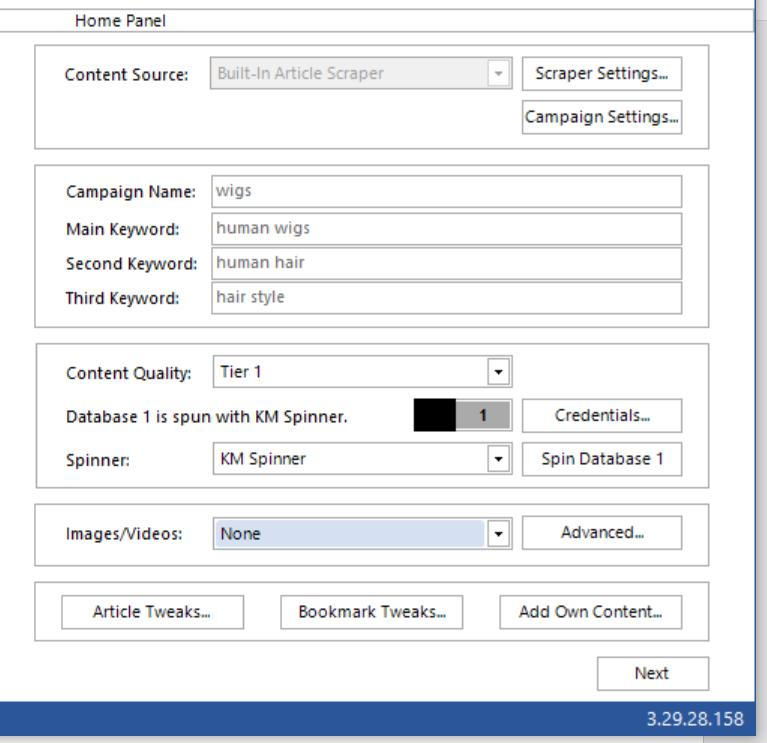 KontentMachine英文seo文章采集文章软件使用教程
