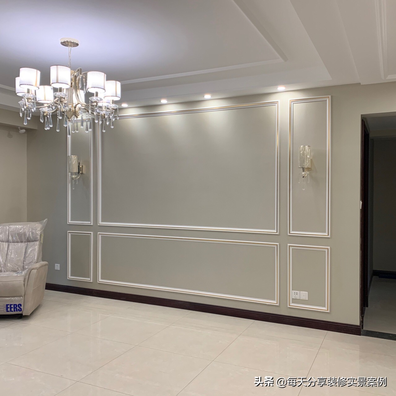 恒大精装4房改造案例,不顾反对简单装修